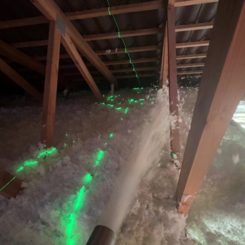 Isolering af hus i Sorø som del af en samlet forbedring