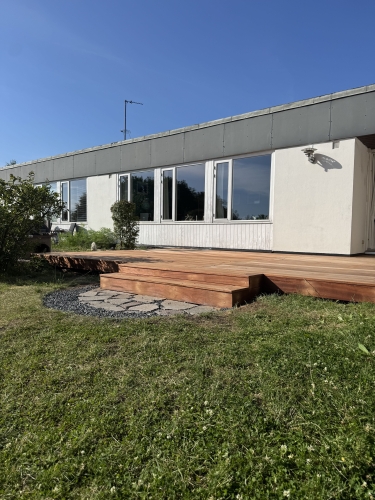 Opbygning af træterrasse i Sorø og Dianalund med fokus på funktion og finish